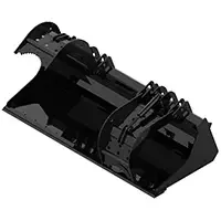 Skid Steer Bucket Grapple Rendering - Solesbee's Equipment