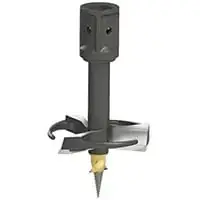 Auger Torque USA Skid Steer Stump Puller Rendering - Solesbee's Equipment