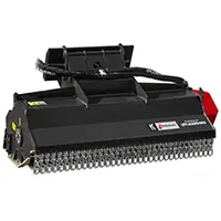 Skid Steer Front Mulcher Rendering Powered by Cangini - Solesbee's Equipment