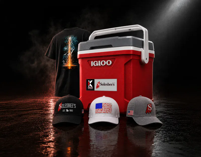 Solesbee's Equipment - Survey Winning Cooler Merch