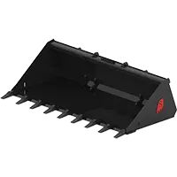 Skid Steer Tooth Bucket Rendering - Solesbee's Equipment
